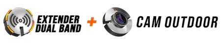 Extender Dual Band y Netlife Cam Outdoor
